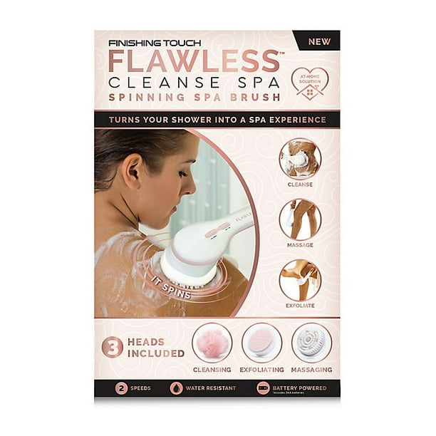Esponja De Baño Finishing Touch Flawless Cleanse Spa Cepill Esponja De Baño Finishing Touch Flawless Cleanse Spa Cepill